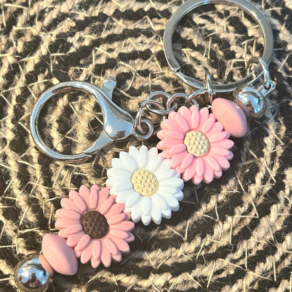 Sunflower Keychain